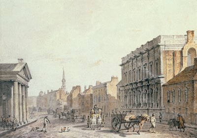 Vista de Whitehall, mirando hacia Charing Cross, 1790 de James Miller